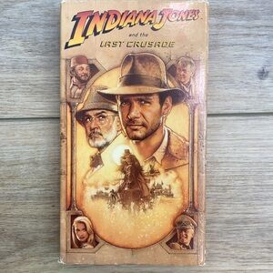Indiana Jones And The Last Crusade VHS‎